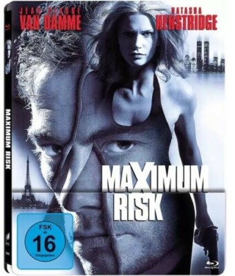 MAXIMUM RISK - UNCUT BLU-RAY STEELBOOK - NEU + OVP - JEAN-CLAUDE VAN DAMME