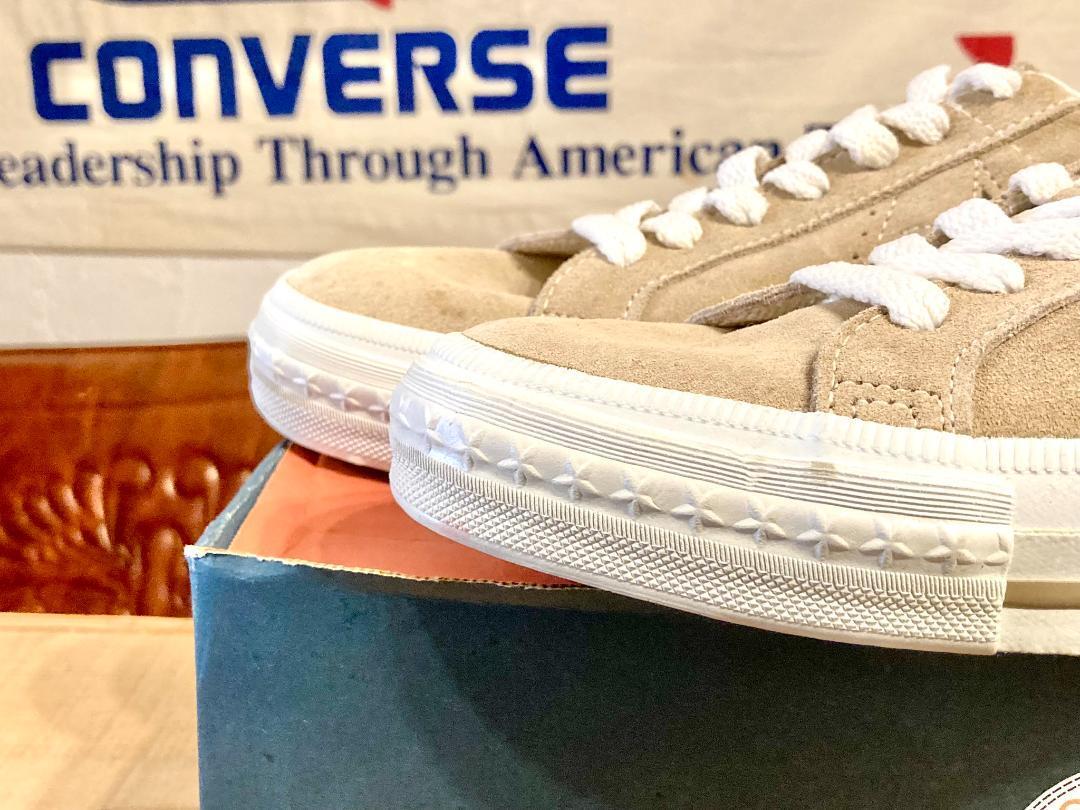 た*い様 激レア　90's converse スエード　オールスター　USA製 CONVERSE - 90s USA製 コンバース オールスター 黒スエード 25