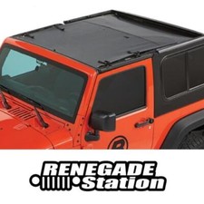 Jeep Wrangler JK 2türer Sole Top Bikini Safari Stile Black Diamond Bestop 07-17