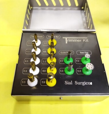 Dental Implant Trimmer Kit,Bone Grafting Tissue Punches/Guide/Trephines ...