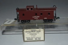 N Scale Kadee Santa Fe Cupola Caboose 1089 C50561