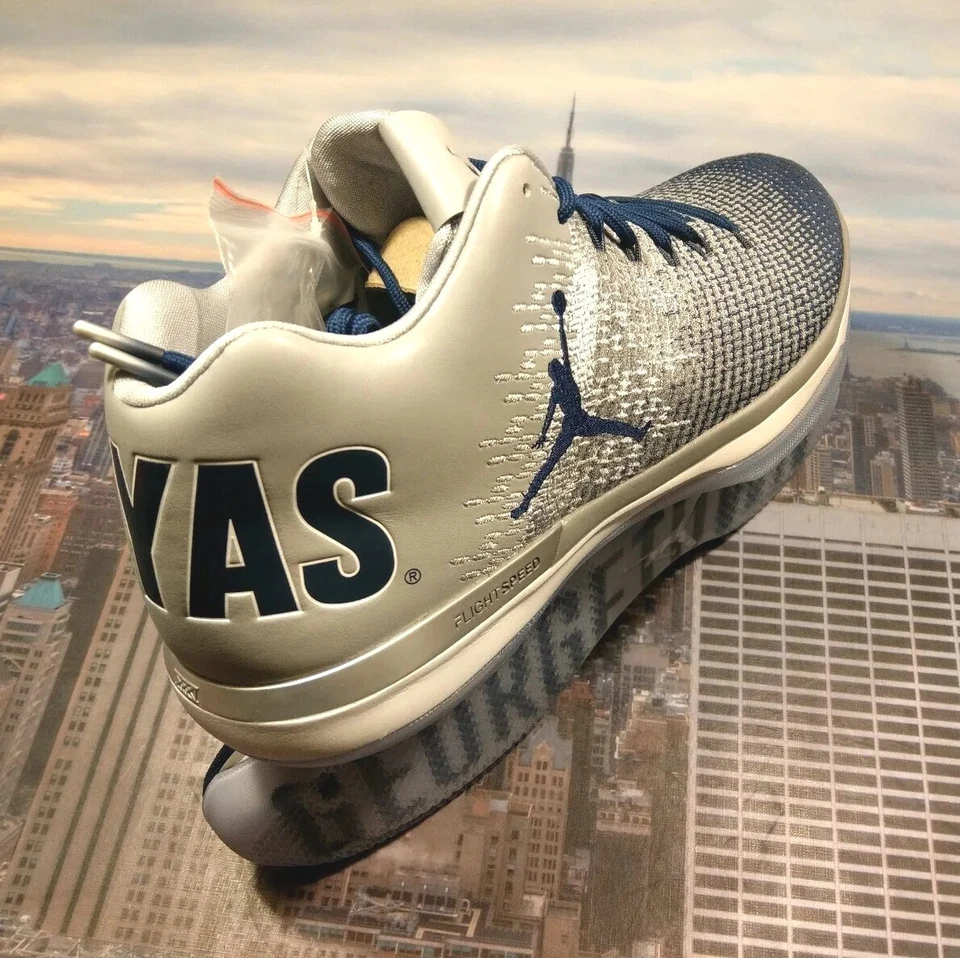 Nike Air Jordan XXXI 31 Low Georgetown Hoyas Gris Hombre Talla 17 897564 007 Nuevo Foto 2 de 4