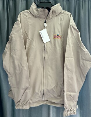 New! North End Newcastle Brown Ale Hoodie Zip Up Jacket Men s Sz XL  Brown