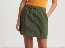 Supplies by UNIONBAY Army Green (kale) Skort Skirt Built-In Shorts Size 8 NEW
