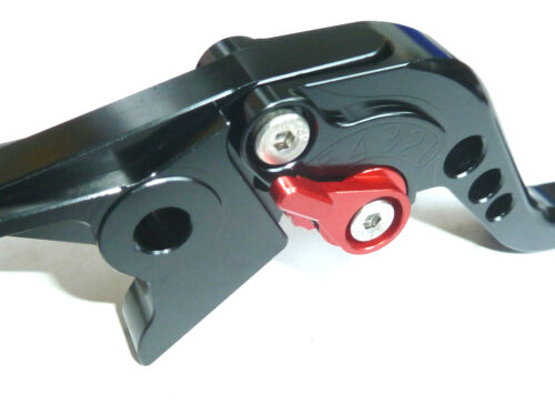 BUELL 1125CR 2009 SHORT BLACK BRAKE + CLUTCH LEVER ROAD RACE TRACK - Picture 4 of 9