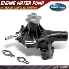 Engine Water Pump with Gasket for Chevrolet GMC Isuzu Workhorse 4.3L 5.0L 5.7L
