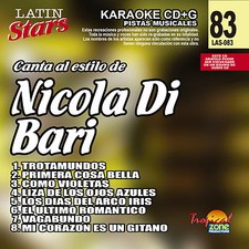 Karaoke Latin Stars 83 Nicola Di Bari Vol.1