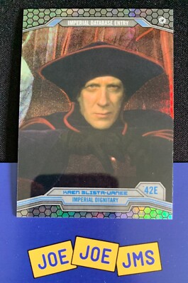 2014 Topps Star Wars Chrome Perspectives Kaen Blista Prism Refractor /199 42E