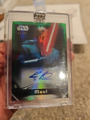 2021 STAR WARS SIGNATURE SERIES AUTOGRAPH #ARP3 RAY PARK DARTH