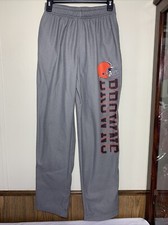 Cleveland Browns Lounge Pants Sleepwear Pajama Bottoms Small NFL Team Apparel
