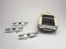 AFX DODGE CHARGER FRONT BUMPER . NEW PLASTIC INJECTION MOLDED