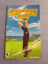 PS2 Sony PlayStation 2 Original Instruction Manuals Only - Swing Away Golf