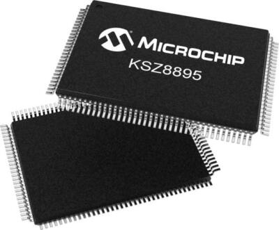 1Pcs KSZ8895MQXI PQFP-128 Ethernet ICs 5Port 10/100 Managed Switch w/ MII RMII