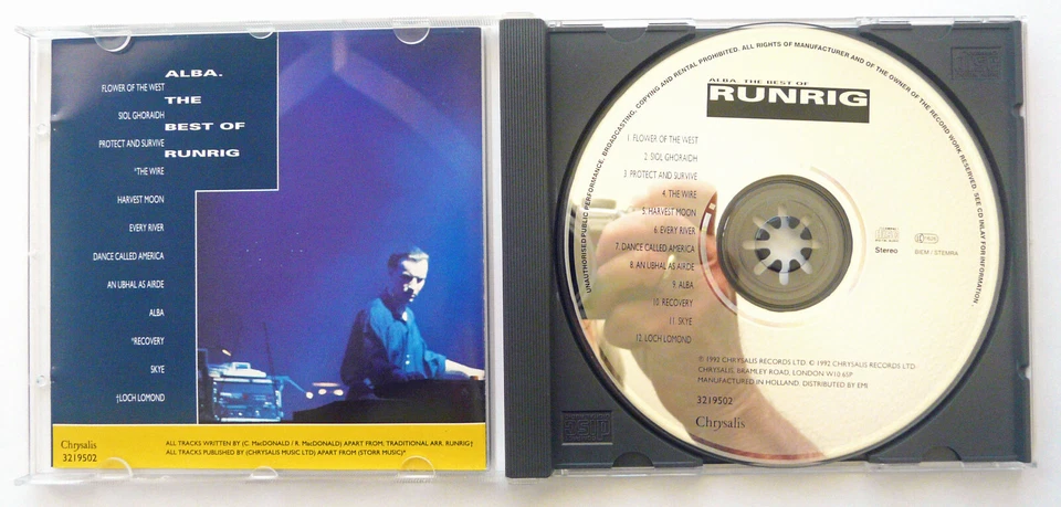 Runrig - Alba. The Best of | CD neuwertig | Chrysalis | 1992 | 4p Booklet - Bild 2 von 3