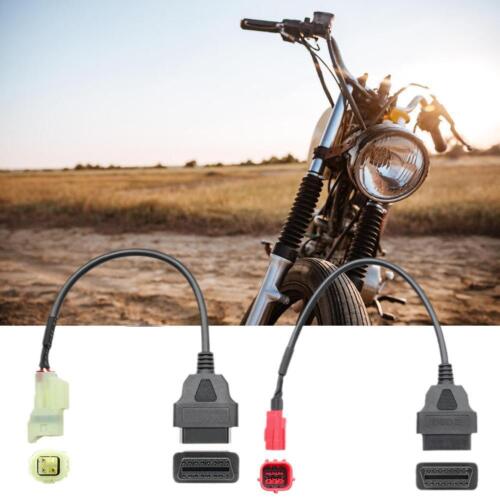For Honda Motorcycles with 4-pin, 6-pin to 16 Pin OBD 2 Scanners Adapter Cable!