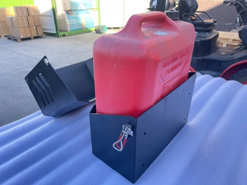 380Widex200Depthx500Hmm Black Kangaroo Aluminium Jerry Can Holder 3mm Flat Plate - Picture 11 of 16