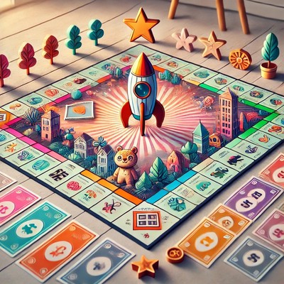 (1-3 Stars    )M Go Stickers (Sticker-Opoly)(3 Stars    )Jingle Joy