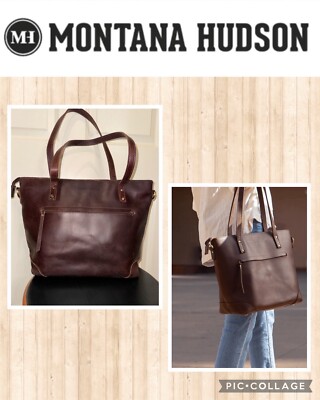 Montana Hudson EVA Leather ZIP Tote | eBay