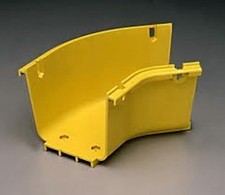 NEW FGS-MH4E-A ADC TE COMMSCOPE FIBERGUIDE 4 X 4 INCH 45 DEGREE HORIZ ELBOW