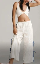 Bowline Parachute Pants BLUE Creme Daily Practice