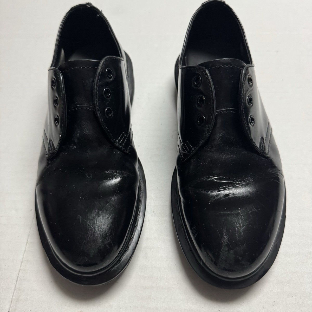 Unisex Doc Martens 1461 Mono Smooth Leather 3 Eye Oxford Women 7