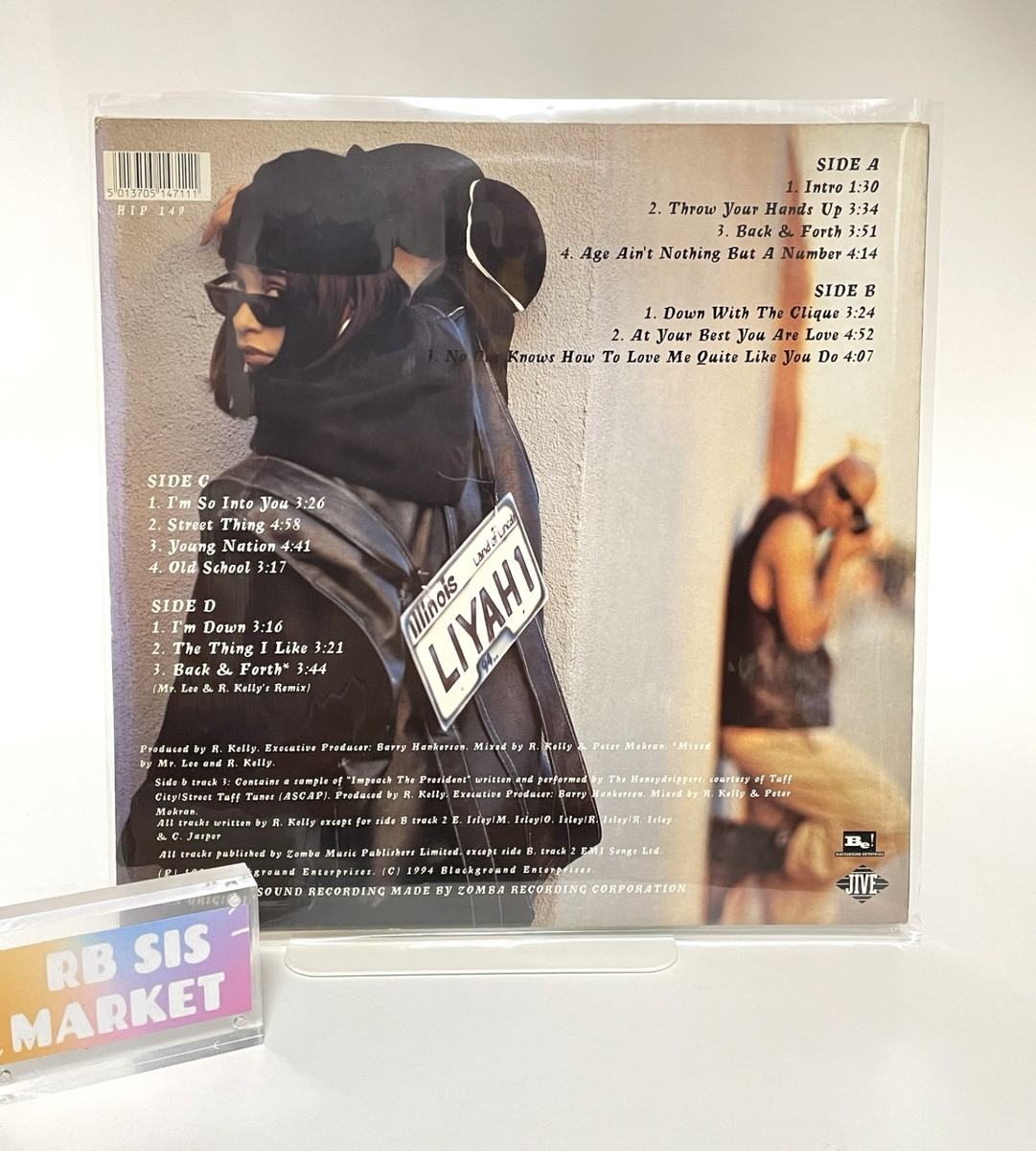 新品 Aaliyah ‎/ Aaliyah / USオリジナル / 2LP Aaliyah Self Titled (2xLP, 12