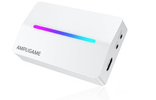 White FIFINE AmpliGame V3 4K Video Capture Card  USB HDMI Game Streaming Recorder