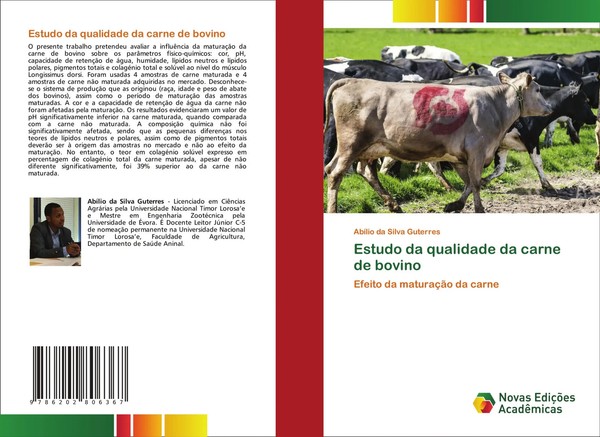 AbíLio Da Silva Guterres | Estudo Da Qualidade Da Carne De Bovino | Taschenbuch-image