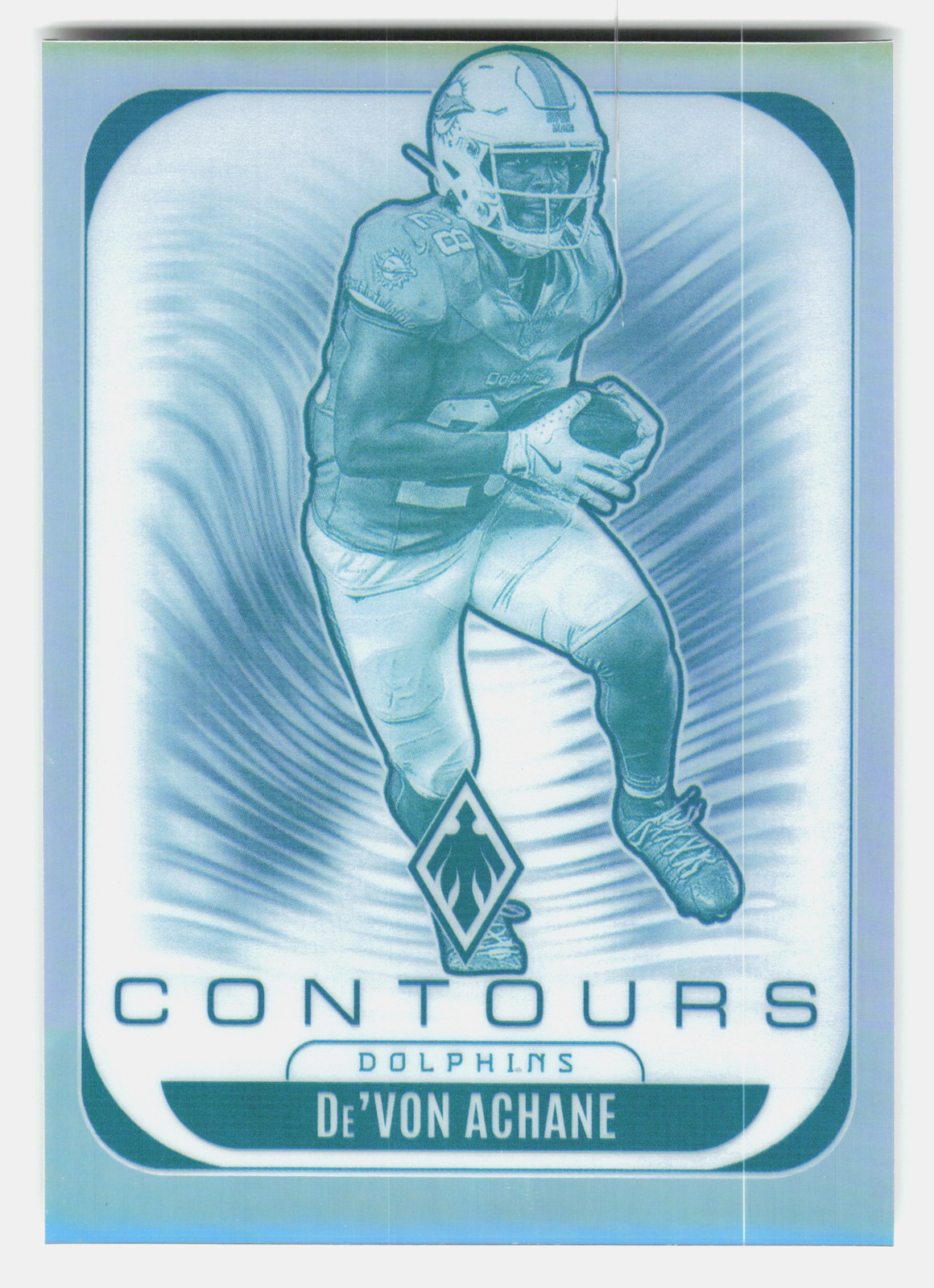 2025 Panini Phoenix #20 De'Von Achane Contours