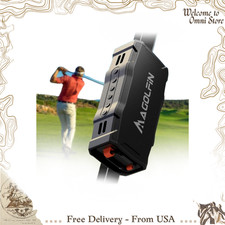 Magnetic Golf Cart Bluetooth Speaker 30W IPX7 36Hr Playtime with Light