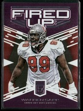 2017 Donruss Elite Fired Up Purple #25 Warren Sapp /49