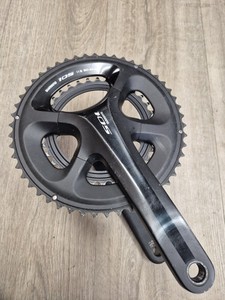 SHIMANO 105 FC−5800 Shimano 105 FC-5800 Double HollowTech II 11Speed Chainset Silver