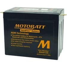 Motobatt Battery For Harley-Davidson XLH (Sportster Electric Start) 1000cc 67-78