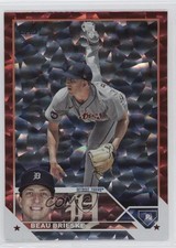 2023 Topps Series 1 Red Foil 172/199 Beau Brieske #184 0s55