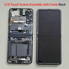  Oled LCD Digitizer Inner Screen with Frame For Samsung Z Flip F700F F700U