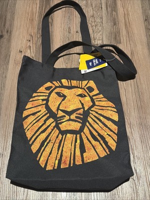 Disney The Lion King Canvas Tote Carry Bag Broadway Musical Promo Simba Mufasa