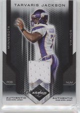 2007 Leaf Limited Threads 66/100 Tarvaris Jackson #55 0f3