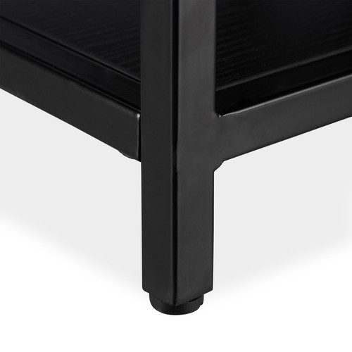Mesa centro cristal 25 kg mesa de centro moderna mesa auxiliar de vidrio - Imagen 6 de 9