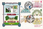 GB 1980 Christmas, DAWN Official England v Switzerland World Cup FDC Cat £75