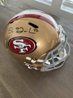 Dre Greenlaw Signed Full Size Speed Replica Helmet 49ers Nfl Beckett