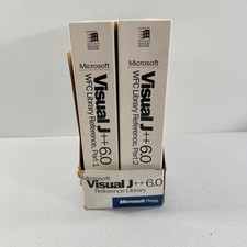 Microsoft Visual J 6.0 Reference Library 1998 Microsoft Press 2 Book Set