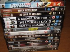 14 X War Films DVD Bundle Job Lot Collection