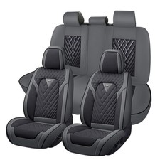 KSJH Car Seat Cover for Kia Sorento 2009-2024,Premium Nappa Leather Breathabl...