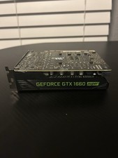 NVIDIA GeForce GTX 1660 Super Graphics Card, Fan Cooling, DVI HDMI DisplayPort