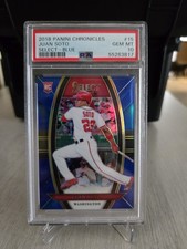 Juan Soto RC Blue /149 2018 Chronicles Select #15 Nationals Rookie