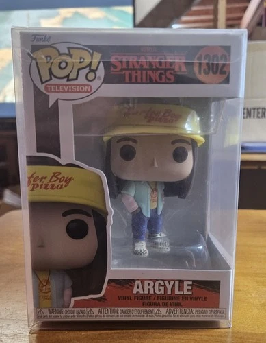MINT Funko POP! Television Stranger Things Season 4 #1302 ARGYLE *  VAULTED *
