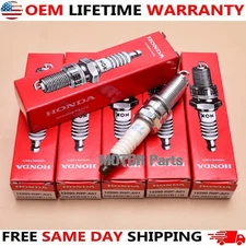 6PCS 12290-R9P-A01 Spark Plugs Fits 95350 NGK HONDA MDX TLX RLX DILZKR7B11G OEM