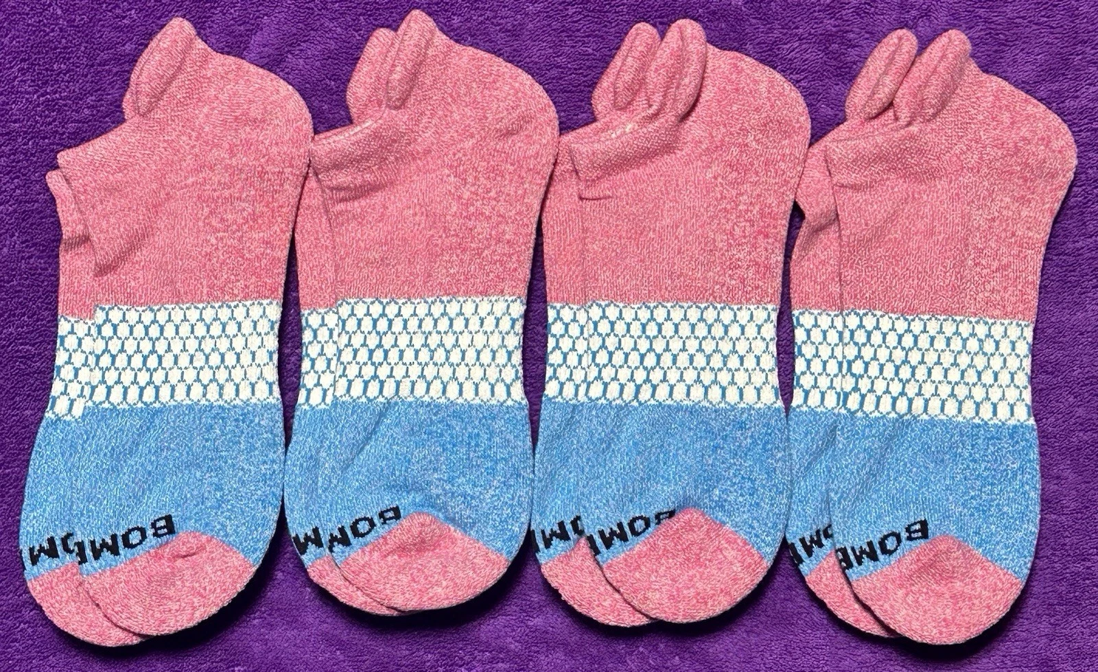 Bombas 4-Pack Ankle Socks Size Large Brand New Unisex Multicolor 4-Pairs
Opens in a new window or ta