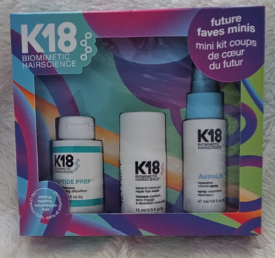 K18 Biomimetic Hairscience Future Faves Kit Peptide Prep Repair Volume