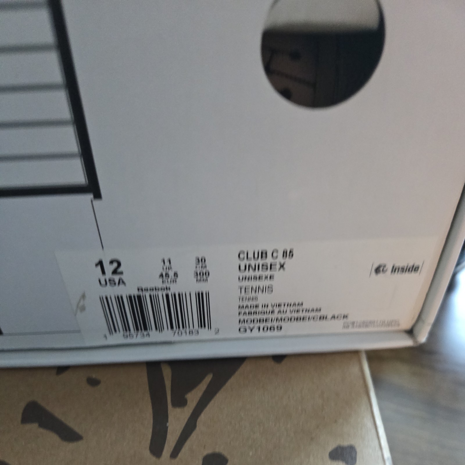 Reebok Eames Office x Club C 85 Dot Pattern Men's Size 12 - RARE image 7